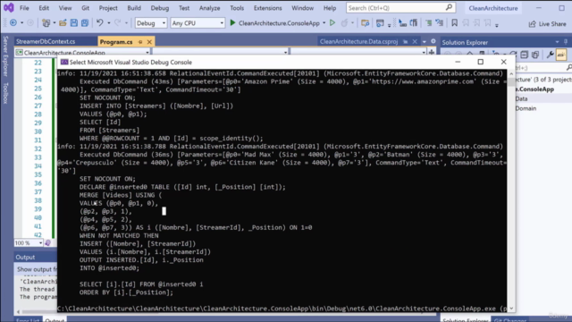 ASP.NET Core Clean Architecture y Domain Driven Design (DDD) – Screenshot 2