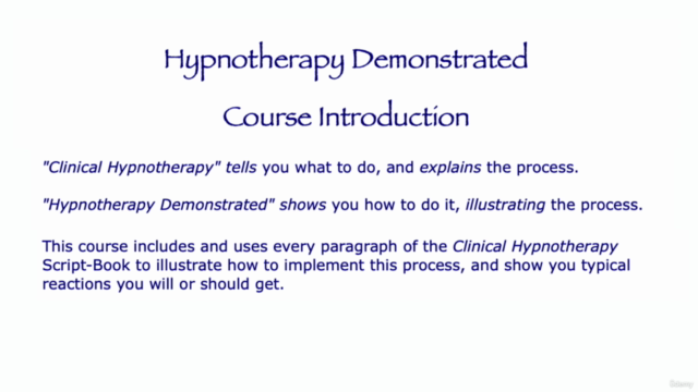 Hypnotherapy Demonstrated – Screenshot 1