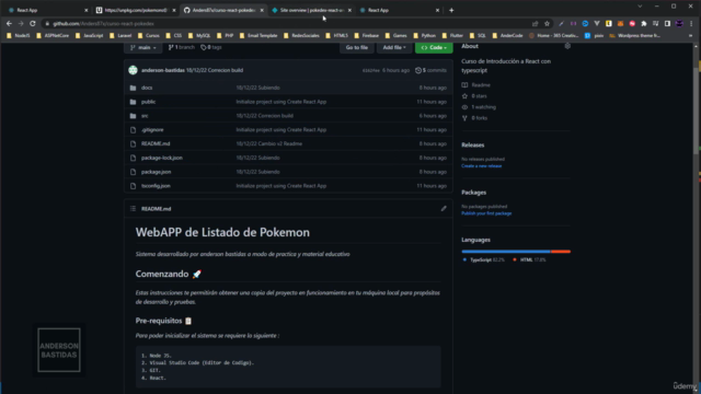 Primer WebAPP: React y TypeScript – Screenshot 3