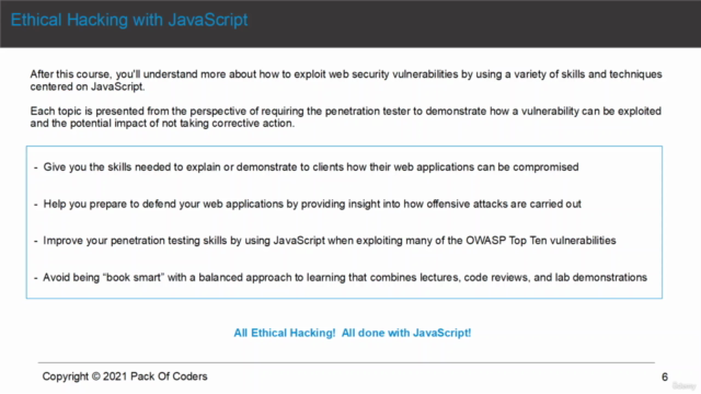 Ethical Hacking with JavaScript – Screenshot 2