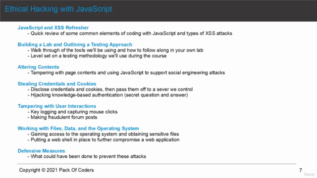 Ethical Hacking with JavaScript – Screenshot 3