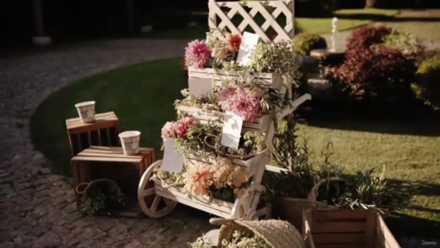 Curso Diseño y Decoración para bodas y eventos – Screenshot 1