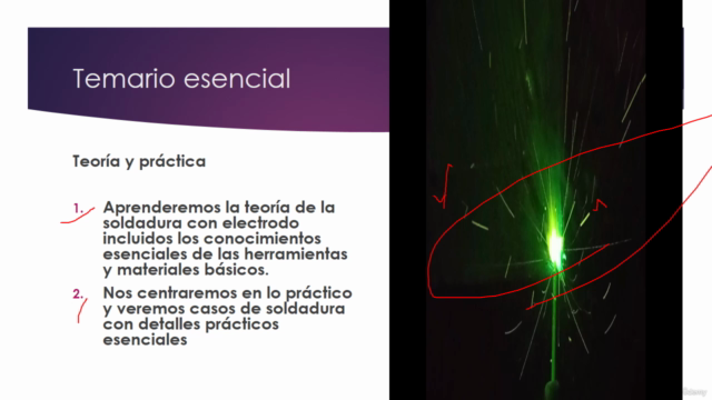 Curso básico de soldadura por arco eléctrico con electrodo - Screenshot_04
