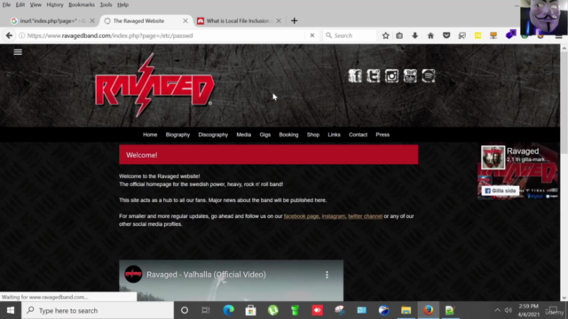 THE ART OF WEB SECURITY TESTING – Screenshot 1
