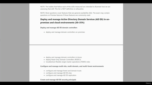AZ-800 Course Administering Windows Server Hybrid Core Inf. – Screenshot 3