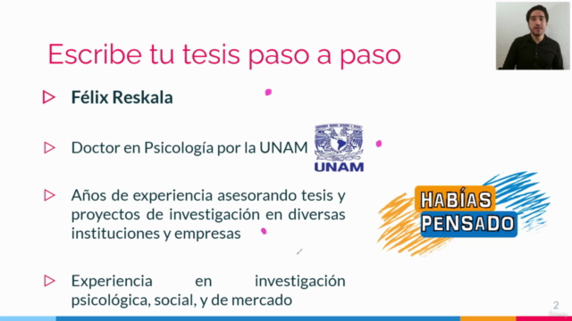 Escribe tu Tesis Paso a Paso Desde Cero – Screenshot 1