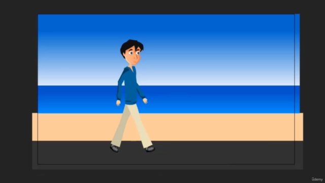 Introduction to Cartoon Walk cycle Animation: Adobe Animate – Screenshot 4