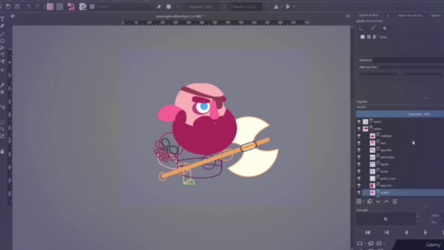 Pintura digital e animação para games com Krita e Spriter – Screenshot 2