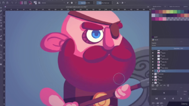 Pintura digital e animação para games com Krita e Spriter – Screenshot 3