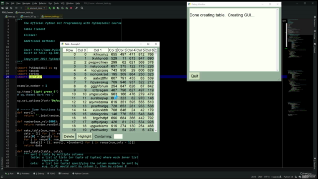 Python GUIs - "The Official PySimpleGUI Course" – Screenshot 4