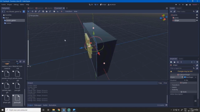Criação de games 3D com a Godot Engine – Screenshot 1