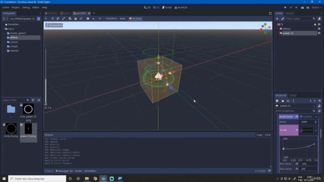 Criação de games 3D com a Godot Engine – Screenshot 3