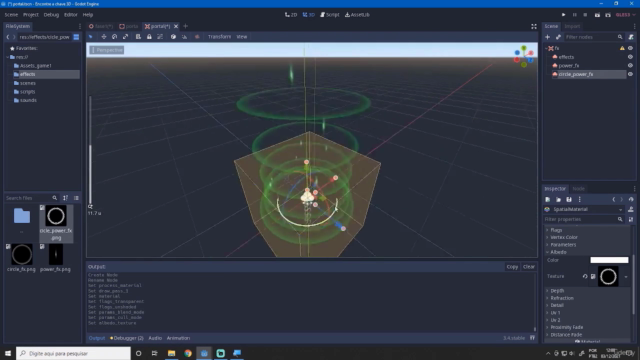 Criação de games 3D com a Godot Engine – Screenshot 4