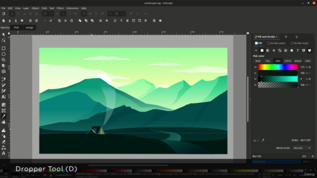 Drawing Landscape - Create amazing artwork in Inkscape - Screenshot_04