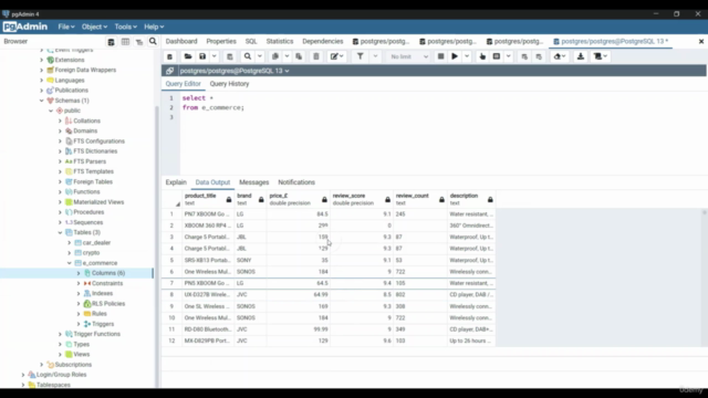 API Scraping - E-Commerce Data - Excel & PostgreSQL – Screenshot 4
