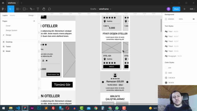 UI ve UX Tasarımcılar İçin Detaylı Wireframe Eğitimi [FİGMA] – Screenshot 3