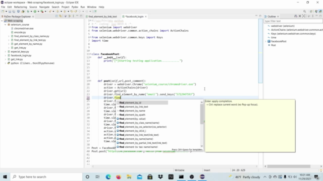 Escuela de bots con Python y Selenium para redes sociales - Screenshot_02