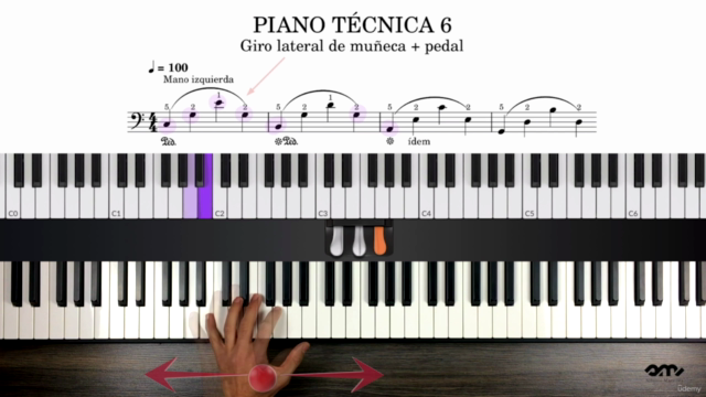 Piano técnica – Screenshot 1