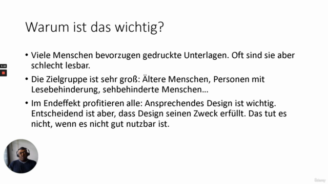 Barrierefreie Gestaltung bei Grafik und Print – Screenshot 3