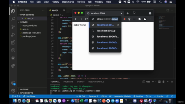 Express JS Fast Learn for Beginner – Screenshot 2