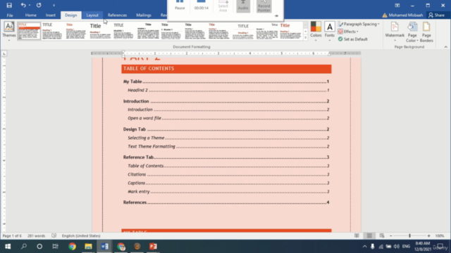 Learn MS Word From Scratch - Part 2 – Screenshot 1