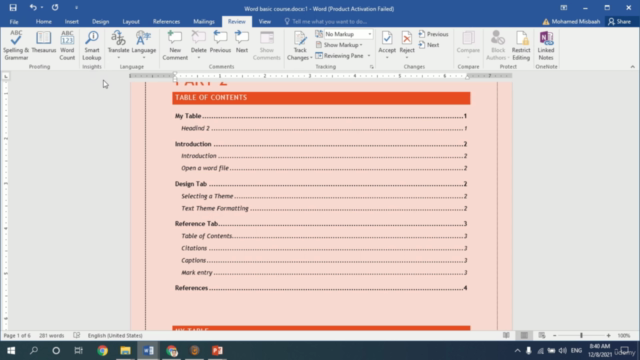 Learn MS Word From Scratch - Part 2 – Screenshot 2