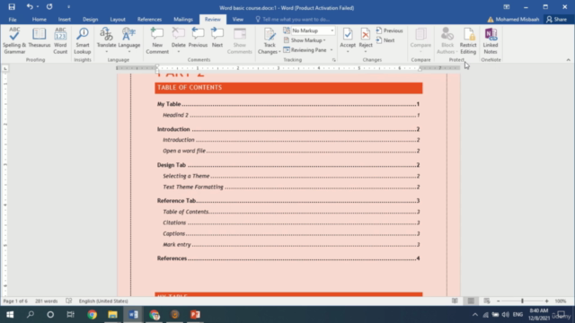 Learn MS Word From Scratch - Part 2 – Screenshot 3