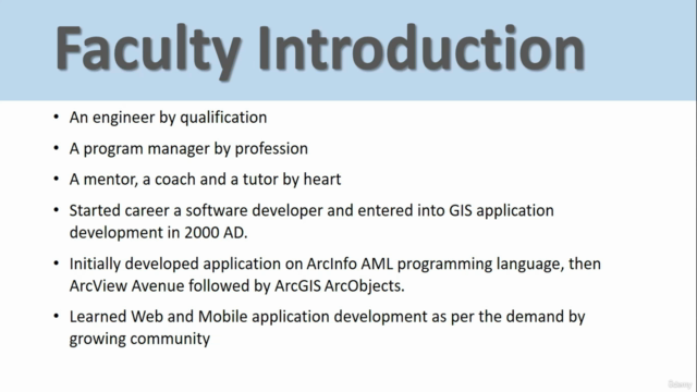 WebGIS Application Development – Screenshot 1