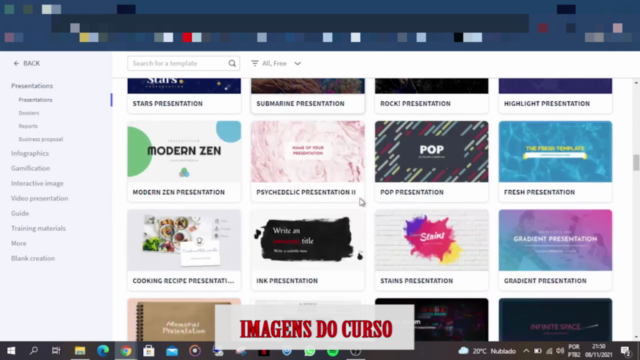 Como criar atividades educacionais de graça no Genially – Screenshot 3