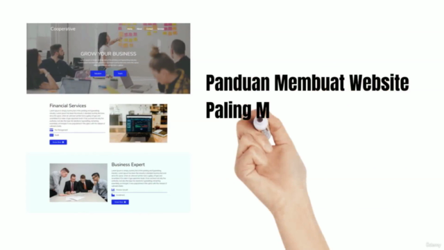 Cara Buat Landing Page dan Website Paling Gampang – Screenshot 1