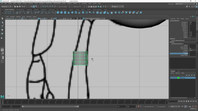 Maya 2022 - Modelando um Personagem Cartoon – Screenshot 2