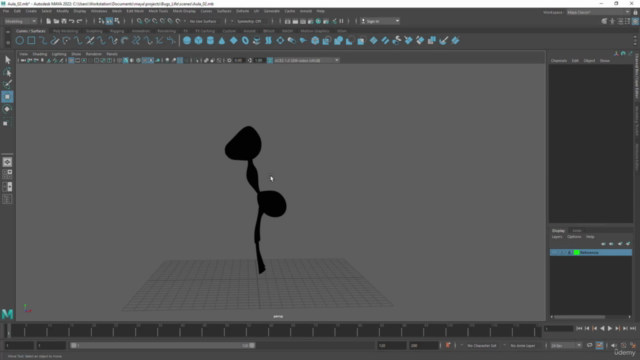 Maya 2022 - Modelando um Personagem Cartoon – Screenshot 3