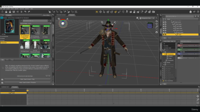 DAZ3D : Comment utiliser la 3D pour le dessin et la BD – Screenshot 2