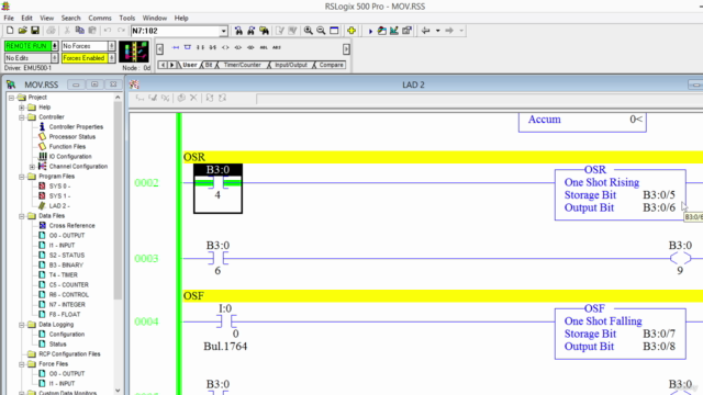 RSLogix500 Programação 1 – Screenshot 3
