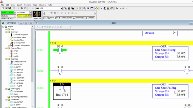 RSLogix500 Programação 1 – Screenshot 4