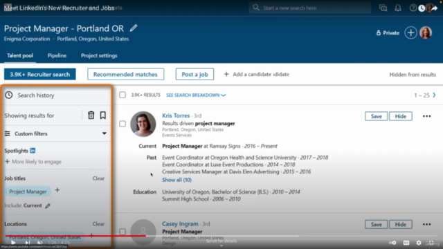 Полный курс по Linkedin для поиска работы заграницей – Screenshot 4