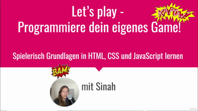 Grundlagen in HTML, CSS und JavaScript spielerisch lernen - Screenshot_01