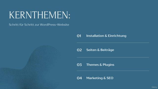 Die WordPress Anleitung: Der komplette A bis Z Kurs 2025 – Screenshot 4