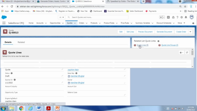 Salesforce Sales Cloud Technology and CPQ - Screenshot_01