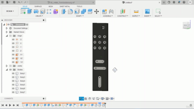 Fusion 360 | Konstruktionsprojekte – Teil 1 – Screenshot 4