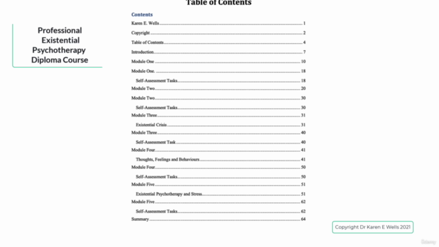 Accredited Professional Existential Psychotherapy Diploma – Screenshot 4