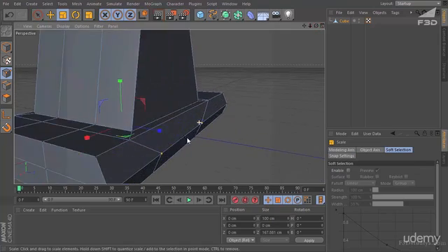 Low Poly modeling and animation in Cinema 4D – Screenshot 1