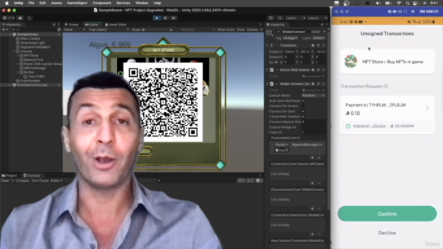 Build NFT metaverse with Unity on Algorand – Screenshot 4