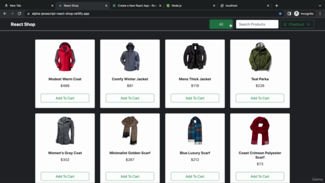 Modern React For Beginners | Redux + Router – Screenshot 1