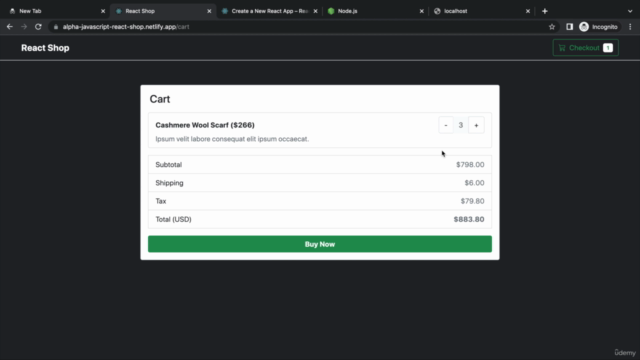 Modern React For Beginners | Redux + Router – Screenshot 3