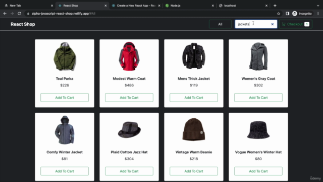 Modern React For Beginners | Redux + Router – Screenshot 4