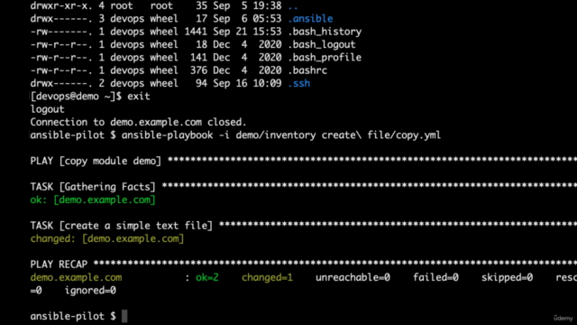 Automate CentOS Linux SysAdmin tasks in 60+ Ansible Examples - Screenshot_01