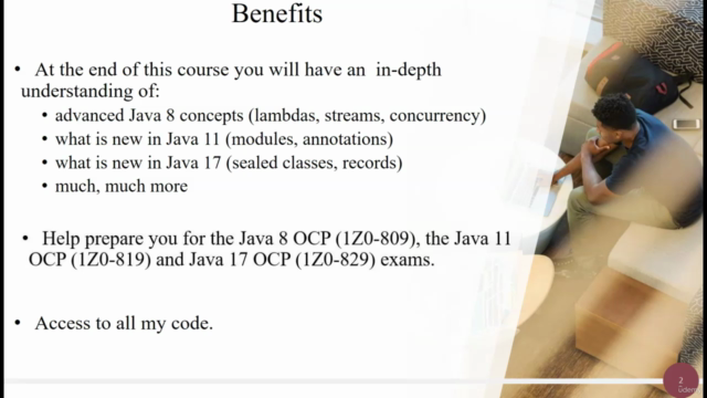 Java 21, Java 17, Java 11, Java 8 (adv.) and Spring Boot 3 – Screenshot 1