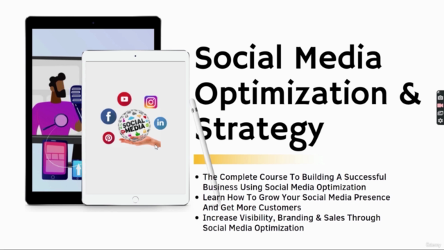 Advanced Social Media Optimization course for beginners – Screenshot 1