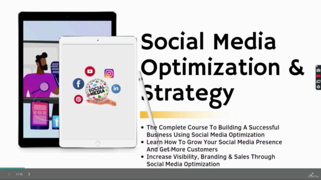Advanced Social Media Optimization course for beginners – Screenshot 2